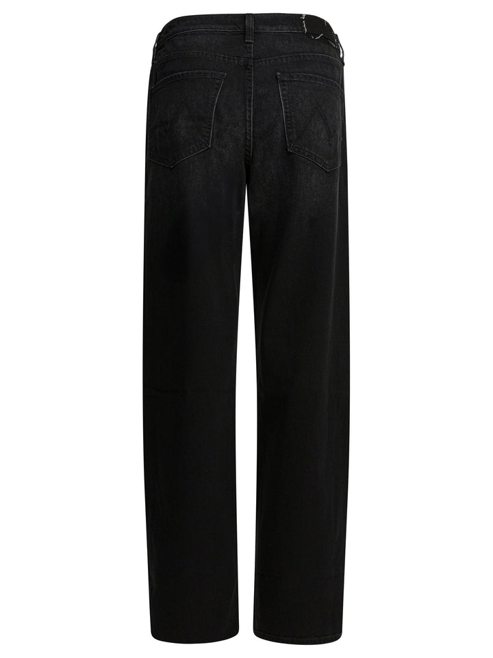 Mother Denim The Dodger Sneak Jeans - Nero | 981e8ee80cd9600ad50774497100355e012294e2