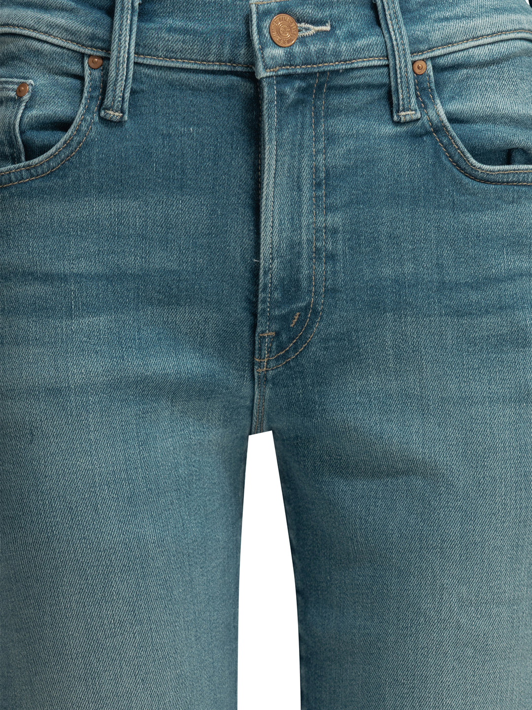 Mother Denim Straight-Leg Jeans - Blu | 34d592ba5b3b8f1278b3ba888d094b0e251d5364