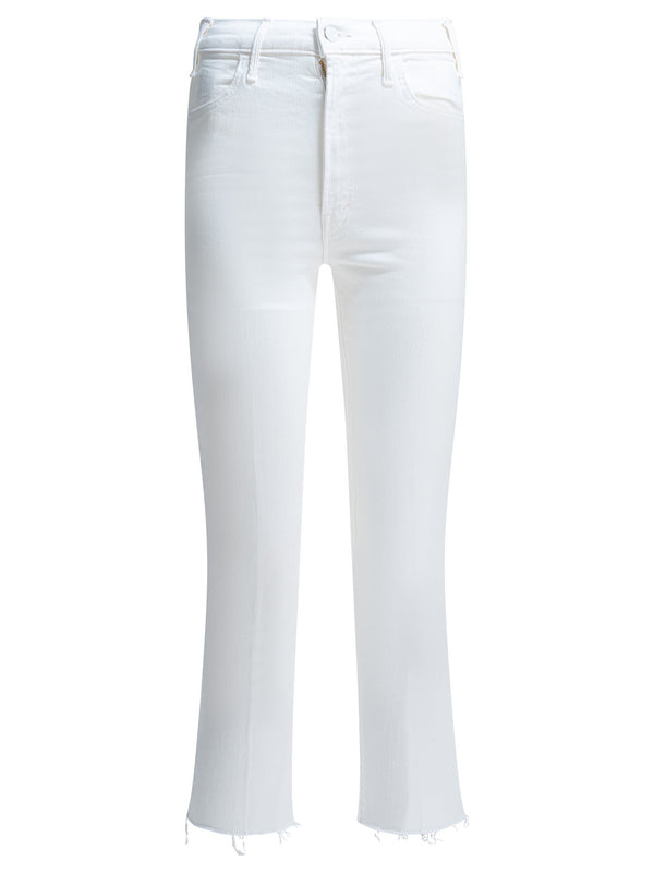 Hustler Ankle Fray Jeans Bianco