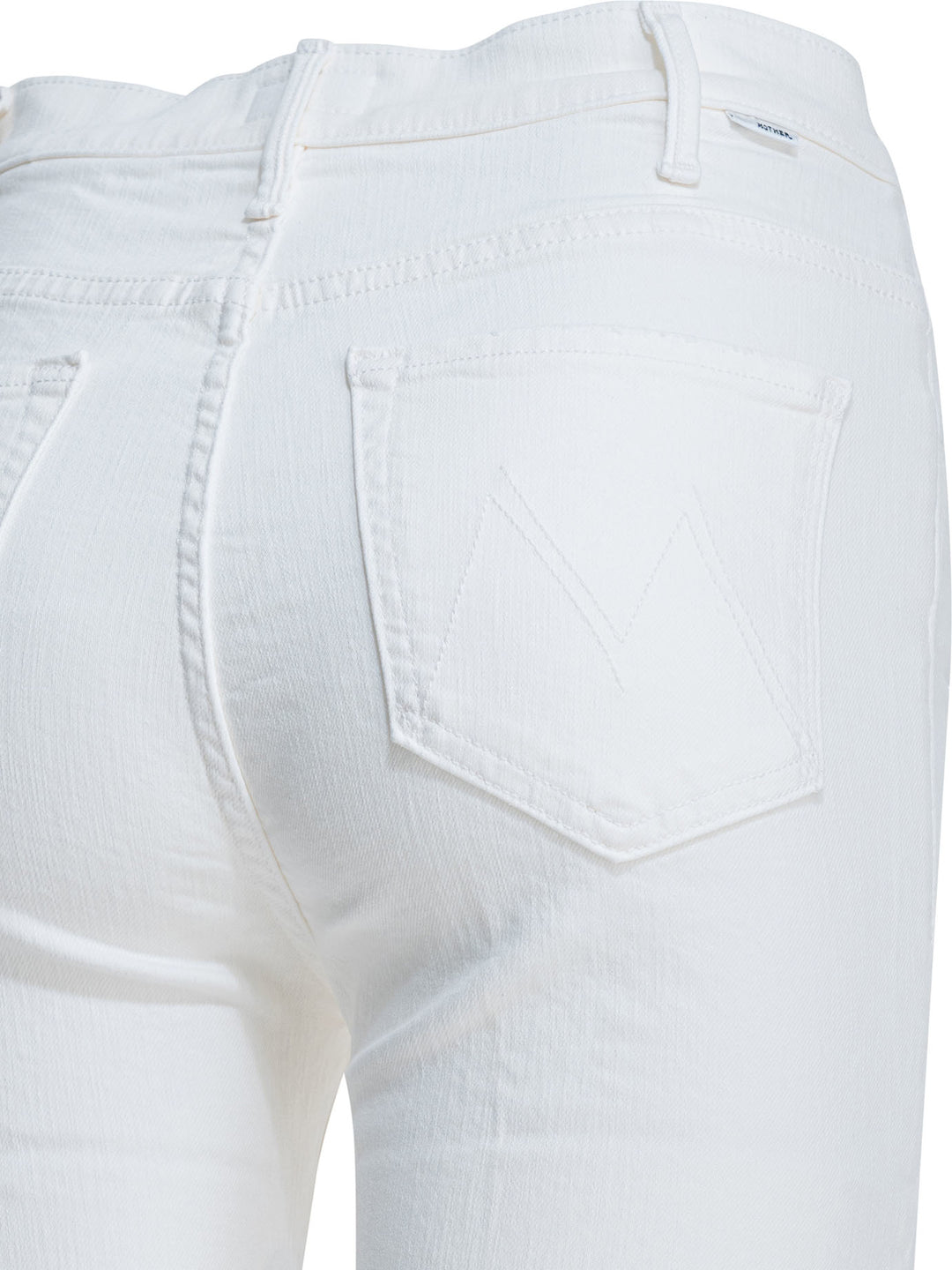 Mother Denim Hustler Ankle Fray Jeans - Bianco | e0249ca5979ff3f7aa2ae19c606d5d61418c9131
