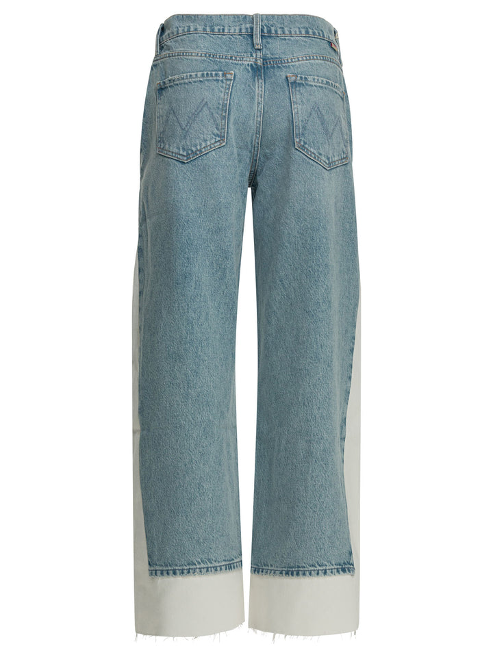Mother Denim The Nachio Double Dip Nerdy Fray Jeans - Light blue | 9fca049ee8ff8e10dbef435fac6e4df879c08306