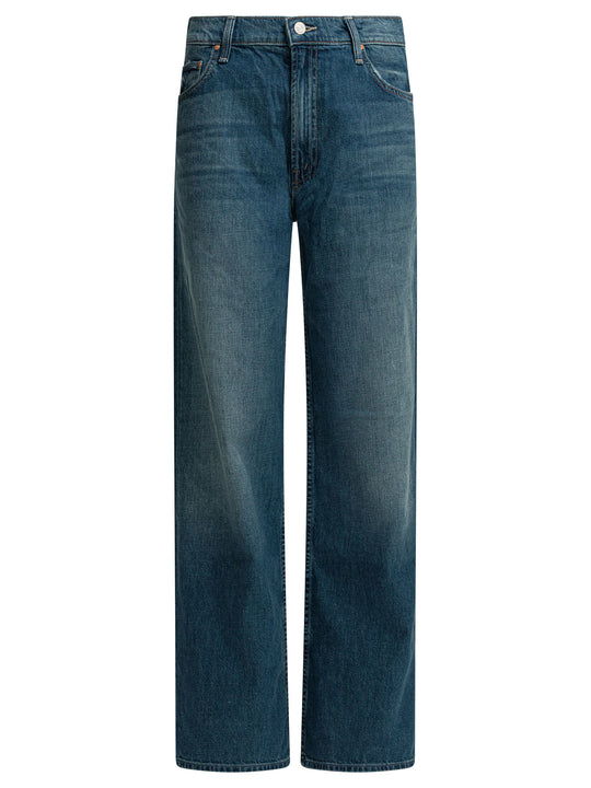 The Return Zip Jeans Blu