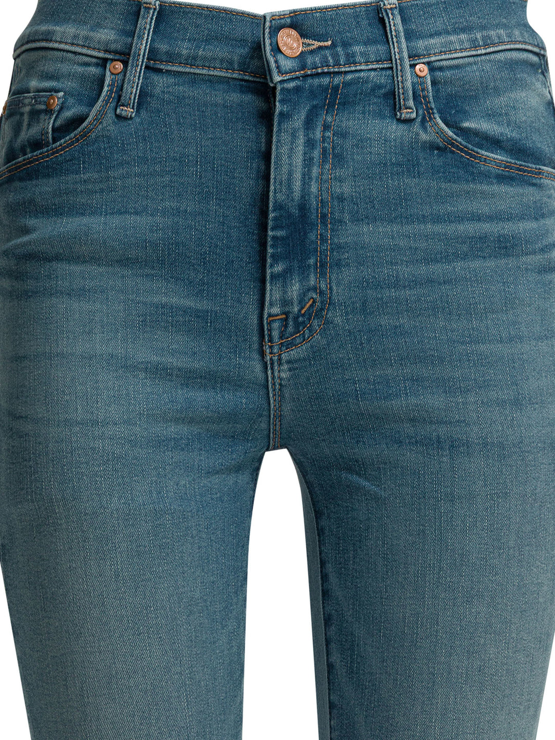 Mother Denim Ride Hard Live Louder Jeans - Light blue | bf6dad04fe1644478233eeaf062e87e752fa0a3f