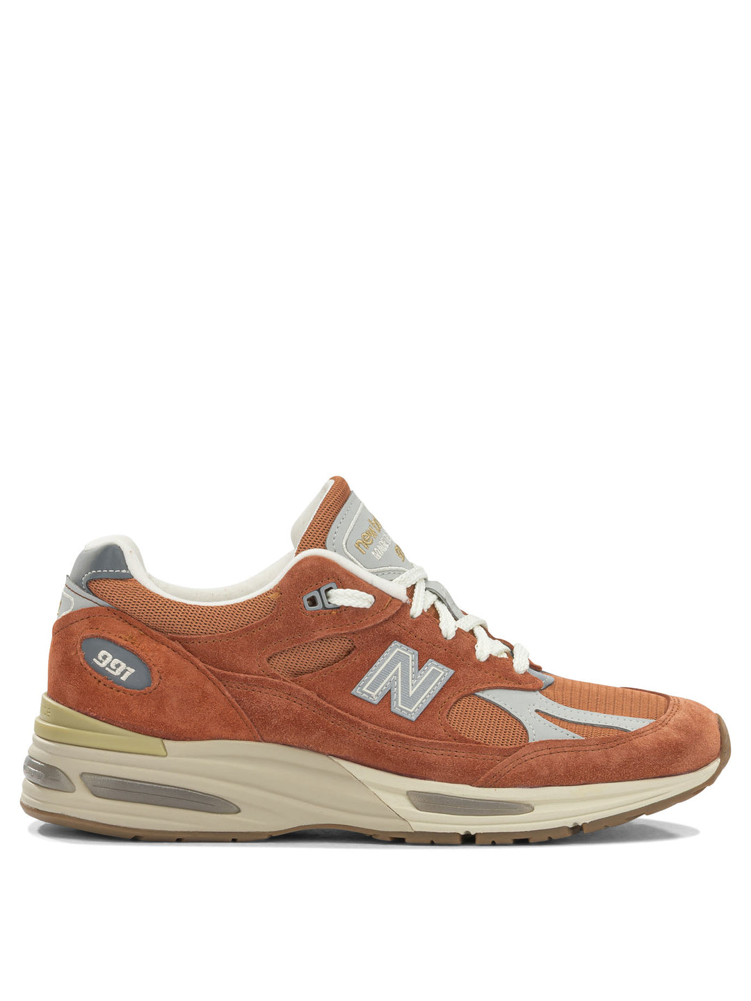 New Balance Made In Uk 991v2 Vintage Sports Sneakers & Slip-On - Arancione | b48186f376205df7df0e3c6b242eb320c7bca1d9