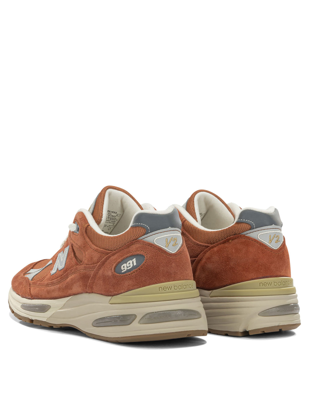 New Balance Made In Uk 991v2 Vintage Sports Sneakers & Slip-On - Arancione | 6e07dcfc612f0ed68f479ed8d24d608e441da96b