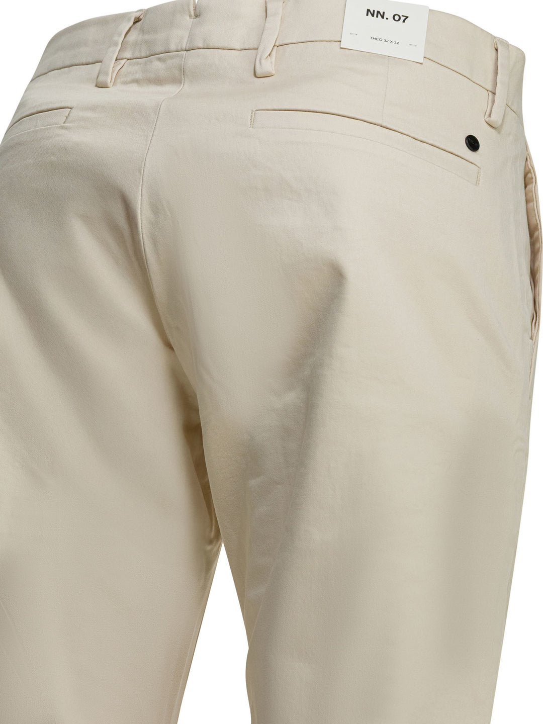 Nn.07 Theo Trousers - Bianco | 11c36e7377cb4a7182341740174a84cea6d751a5