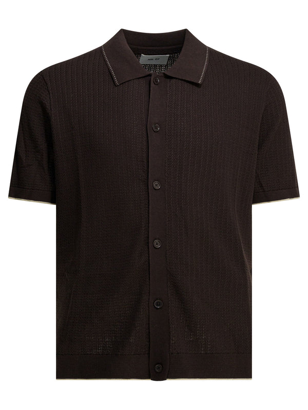 Nalo Polo Shirts Marrone