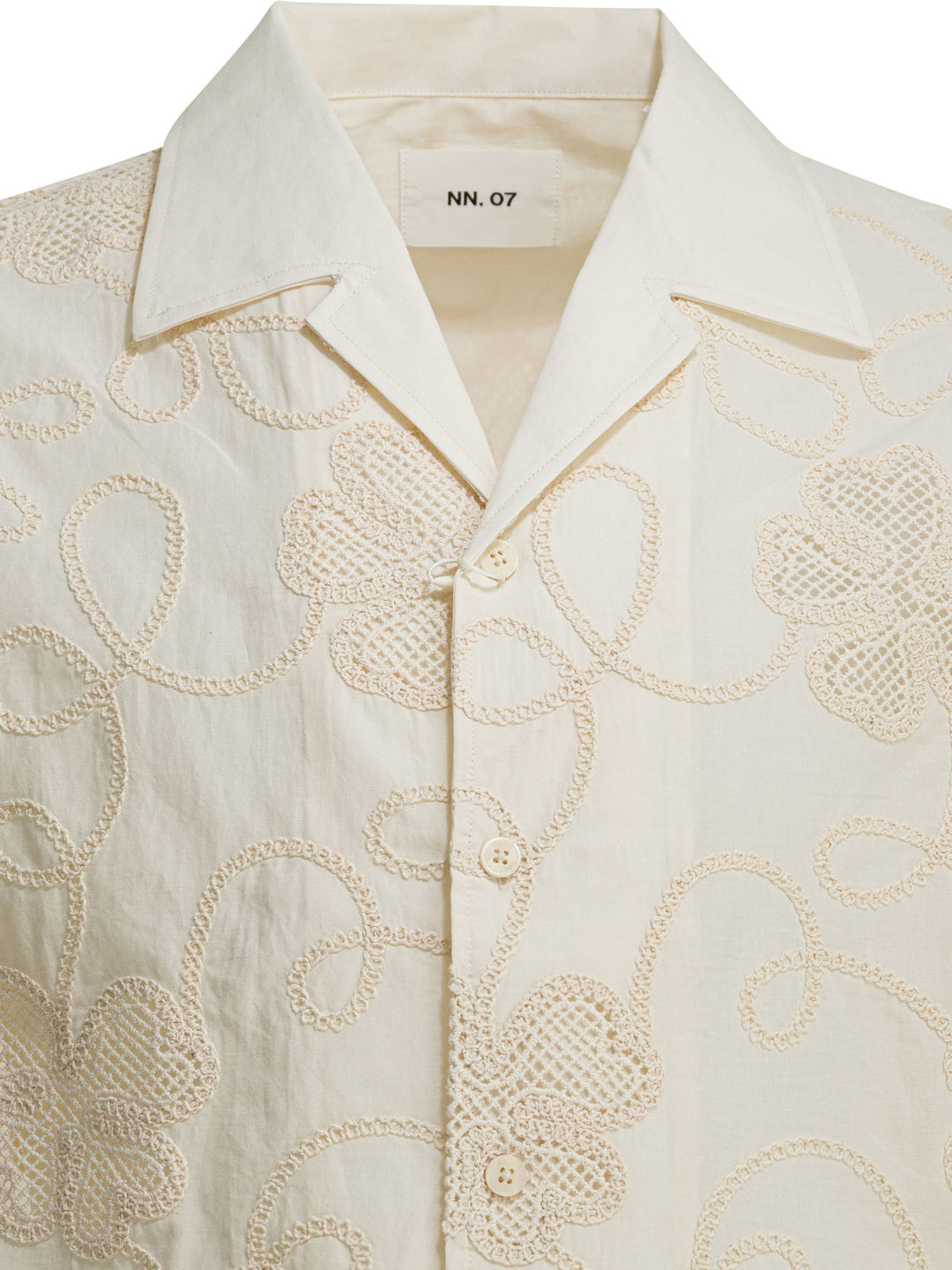 Nn.07 Ben Shirts - Bianco | 8993139f94fa9e5ffc3c82b5c61689f2c7171197