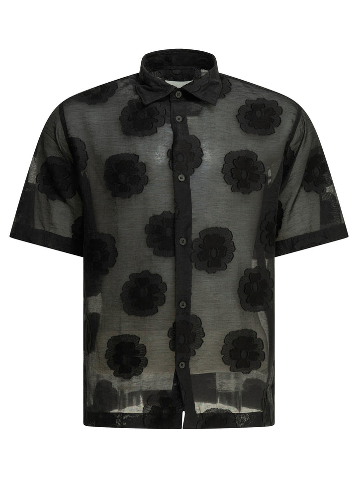 Nn.07 Freddy Shirts - Nero | 37b51d15c5ebbaac83f3b2f7f5df313d6390e013