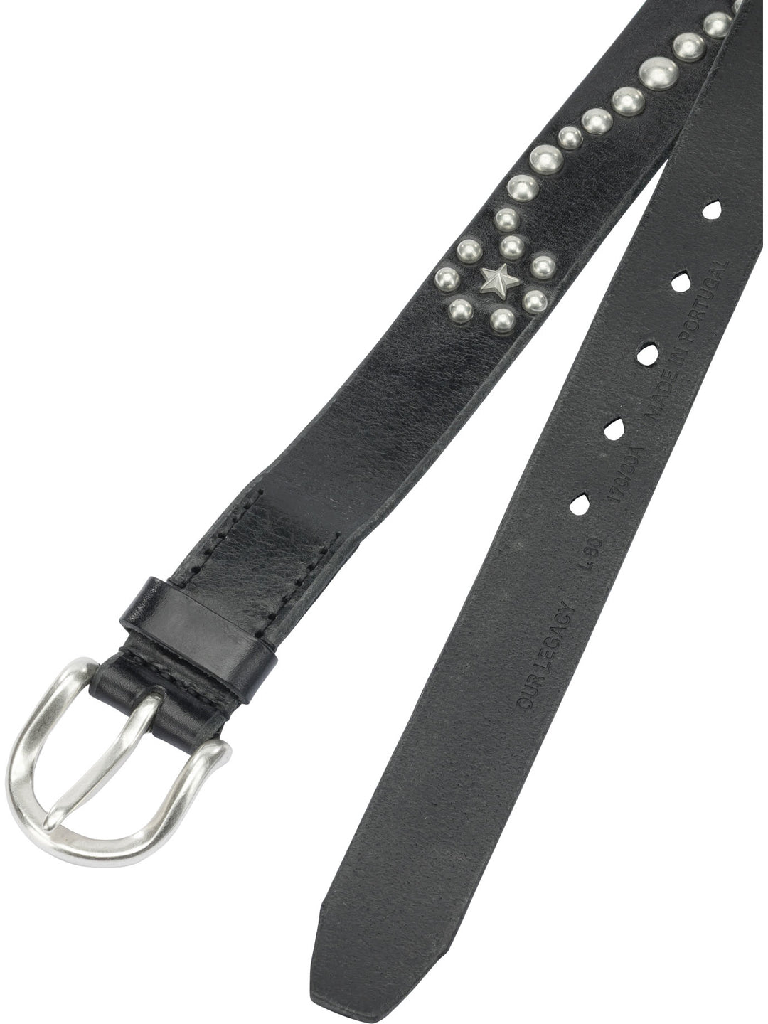 Our Legacy Cow Leather Belt Cinture - Nero | 77428c8884c260416ad54506291fb0b088bfc0ff