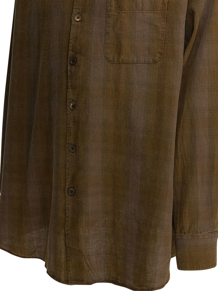 Our Legacy Borrowed Shirts - Marrone | f22309739647ff26bb4223106babd2c86a446bd9