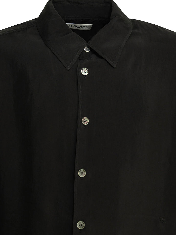 Our Legacy Beyond Shirt Shirts - Nero | def1ca843763f6a1661f171d7ea66a4063aefbcf