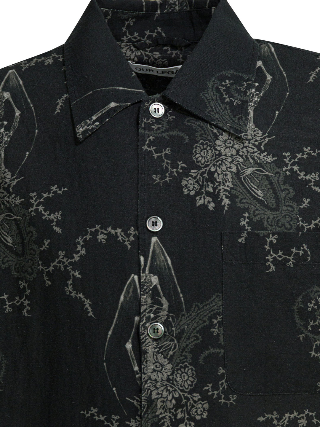 Our Legacy Death Paisley Print Shirt Shirts - Marrone | edce858f76cc232a2ff5f7aecc59312090353d17