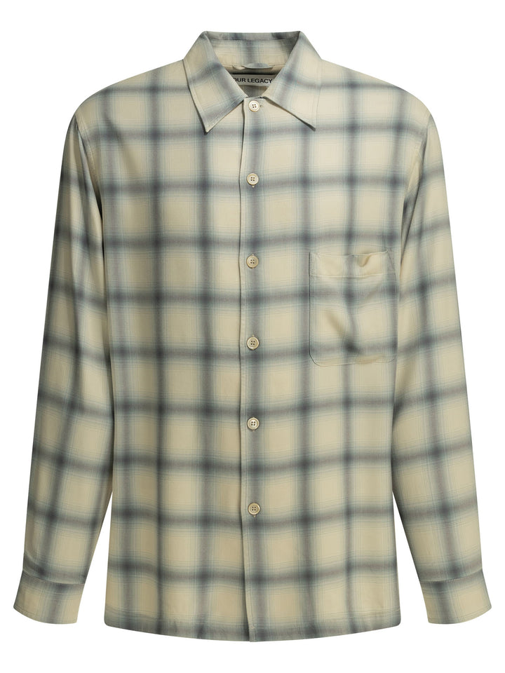 Our Legacy Sacramento Cowboy Shirts - Bianco | 075014868d072e5d546fcb63c7e1c2672f1a4399
