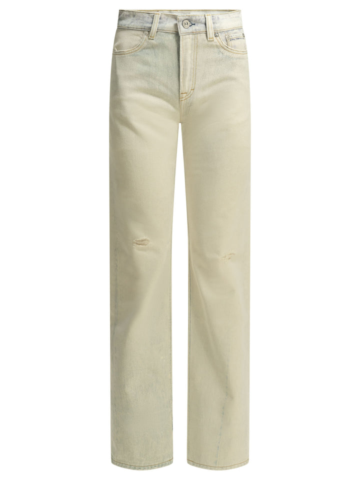 Our Legacy Wata Cut Jeans - Bianco | 75edd2424ca79a5a7c3ba706a01a9d4cc8a9d614