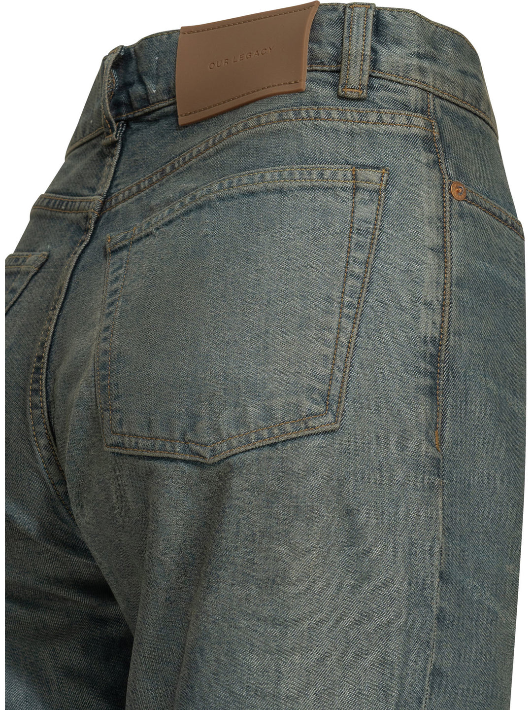 Our Legacy Wata Cut Jeans - Blu | 91373f8b870b82b7dd337d980845fc9f09706fe1