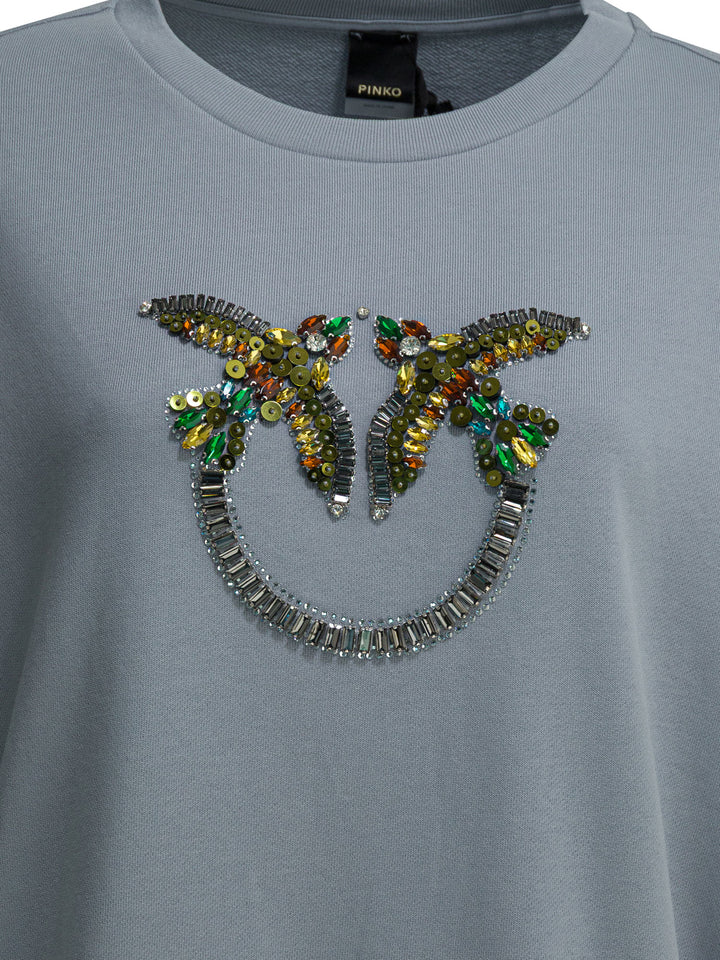 Pinko  Sweatshirts - Light blue | ee89804904e5f246045d57214790f106b4efceb6