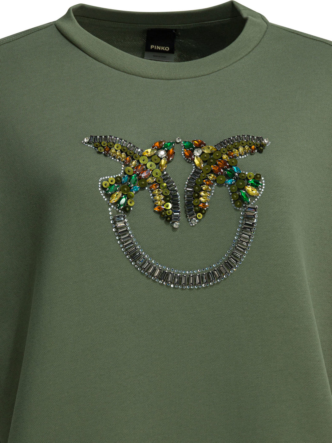 Pinko  Sweatshirts - Verde | 936d5f3886cb41d5f8a383abf5e3b9b8d439420b
