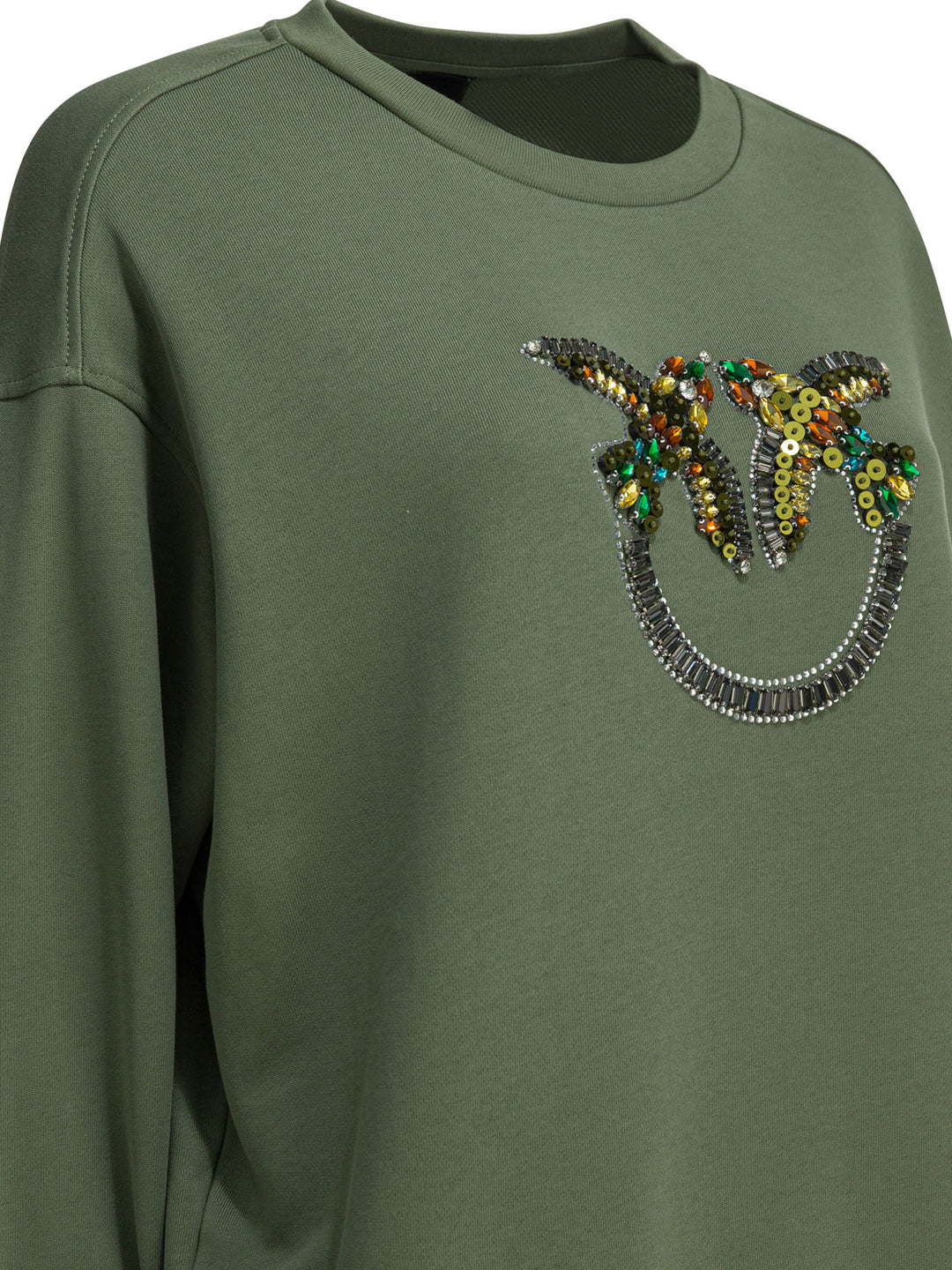 Pinko  Sweatshirts - Verde | 3e69625345657e0cfe0cf3b243fc3ebc5cd3373d