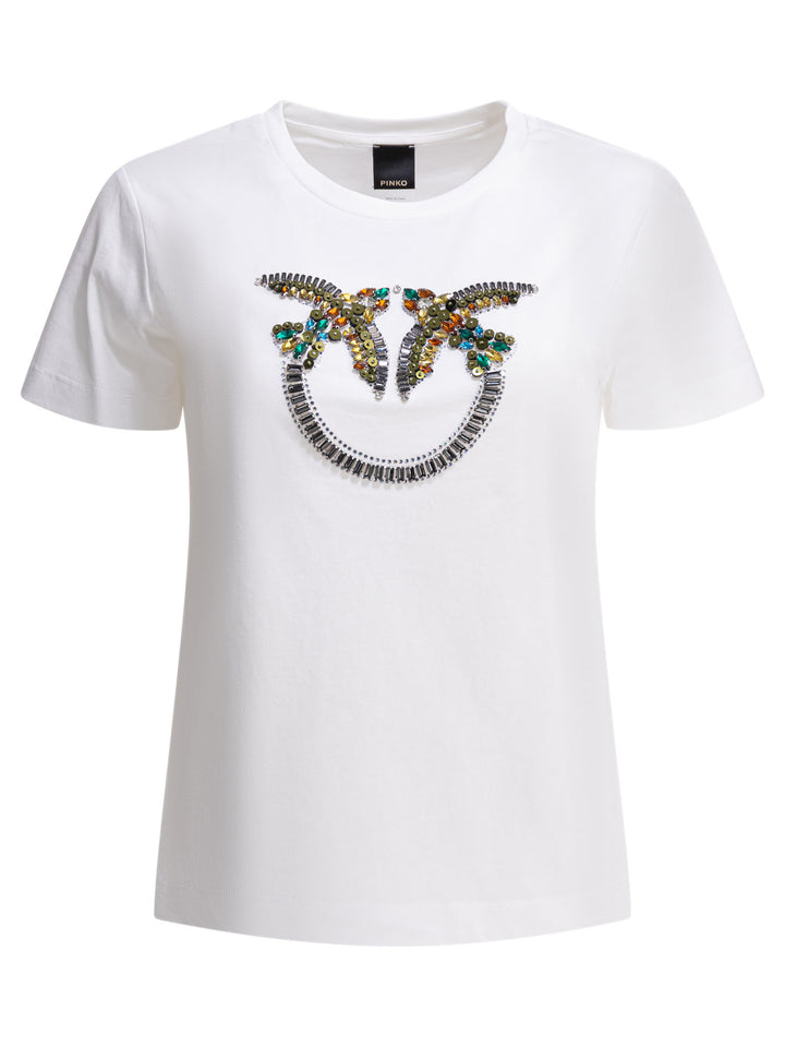 Pinko  T-shirts - Bianco | e8588acc068114be1257091db44591f768da6b1a