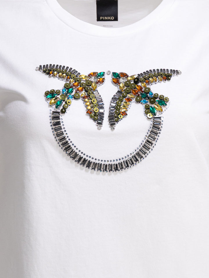 Pinko  T-shirts - Bianco | 994365c0c01697ec193582bd61a2feb7e084f9bb