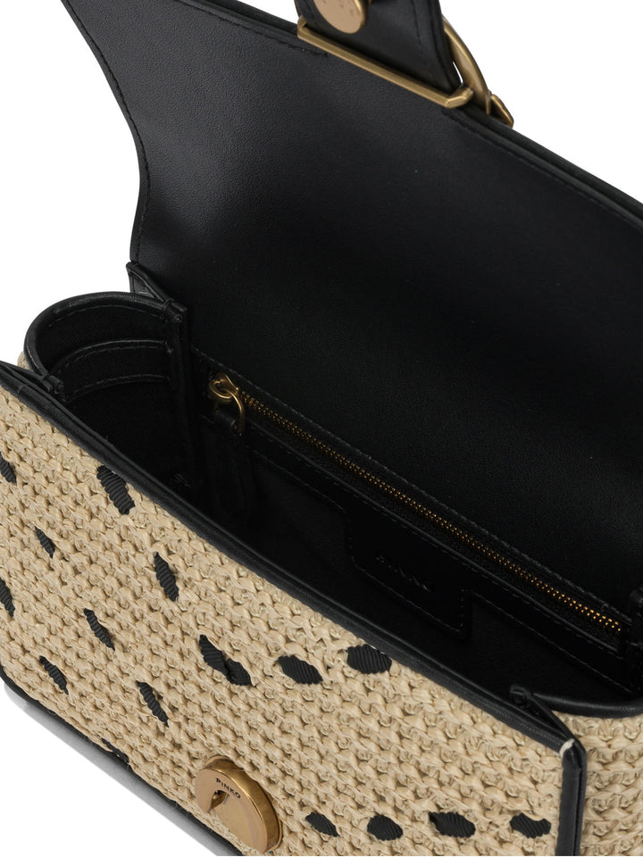 Pinko  Borse a Spalla e Tracolla - Beige | f742526d803a1ecec71aaa4eaf97ec8b54ffc35d
