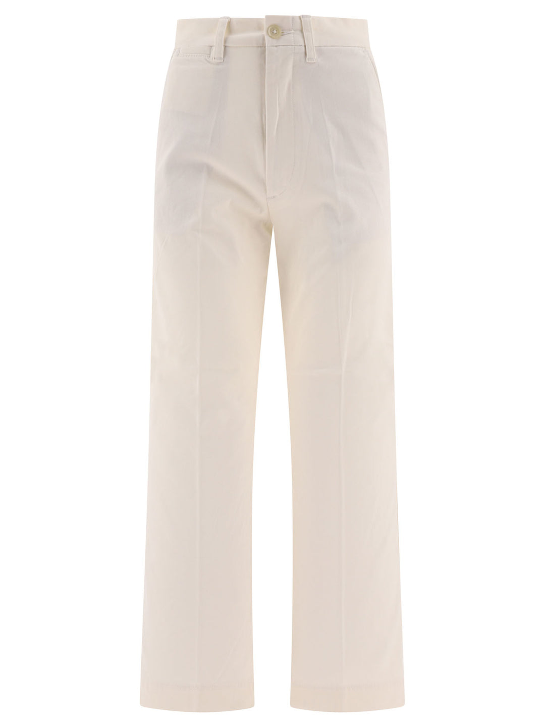 Polo Ralph Lauren Flared Chino Pants Trousers - Bianco | d9c5fb65181e9f0c5a33799be69cfd40c26ff16c