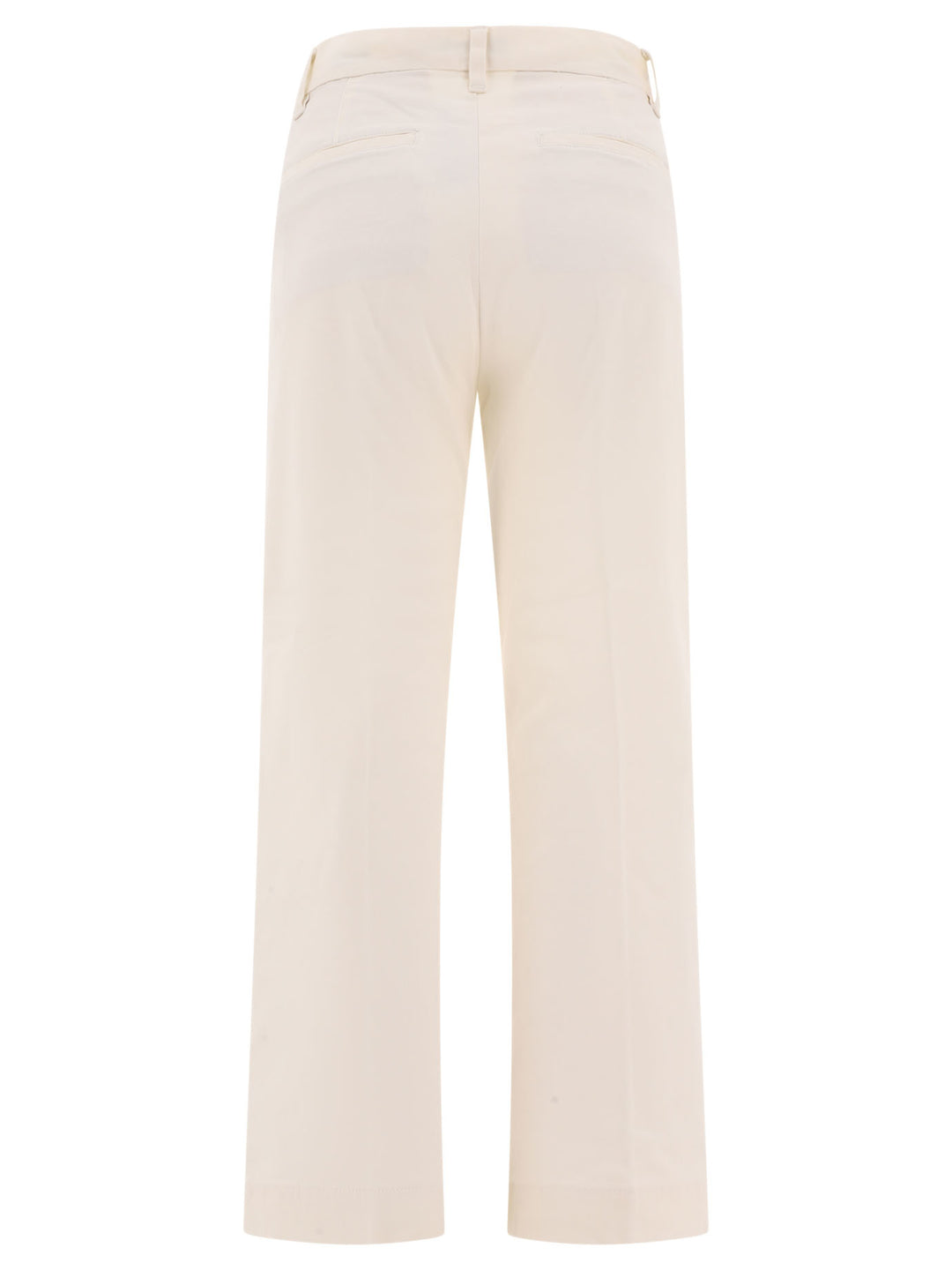 Polo Ralph Lauren Flared Chino Pants Trousers - Bianco | f77d03f6634a8bd63b277a3977543cf0dac48015