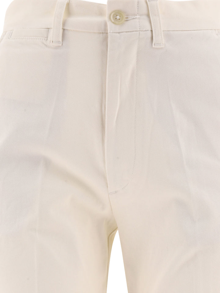 Polo Ralph Lauren Flared Chino Pants Trousers - Bianco | f00bcc7df066fed236400d4662c85a716060dd46