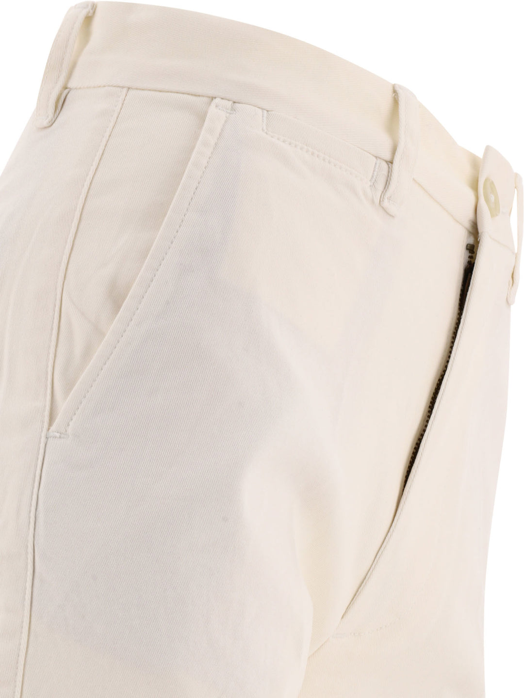 Polo Ralph Lauren Flared Chino Pants Trousers - Bianco | 42189d31b90129a2f154ba185a4f96ab5c691eca