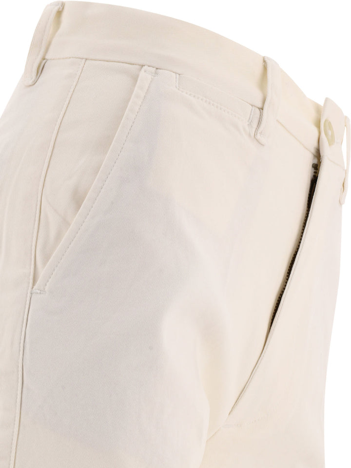 Polo Ralph Lauren Flared Chino Pants Trousers - Bianco | 42189d31b90129a2f154ba185a4f96ab5c691eca