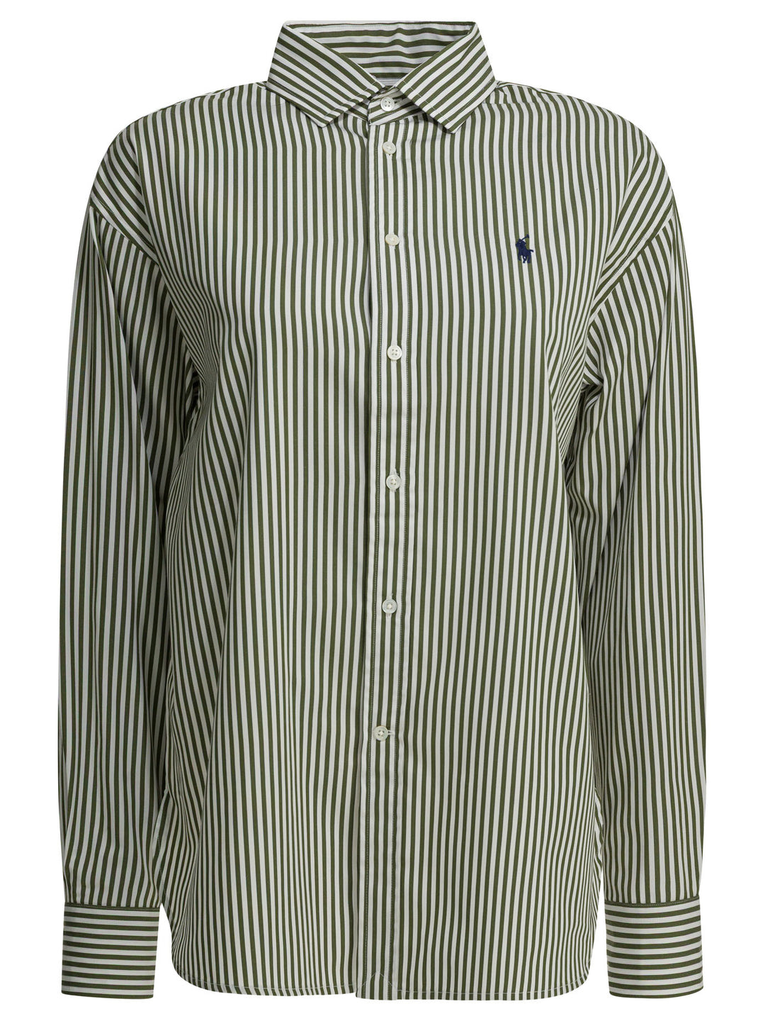 Polo Ralph Lauren Classic Fit Casual Shirt With Logo Shirts - Verde | 2a41996758112b71895dd17864e65da86d543ad4