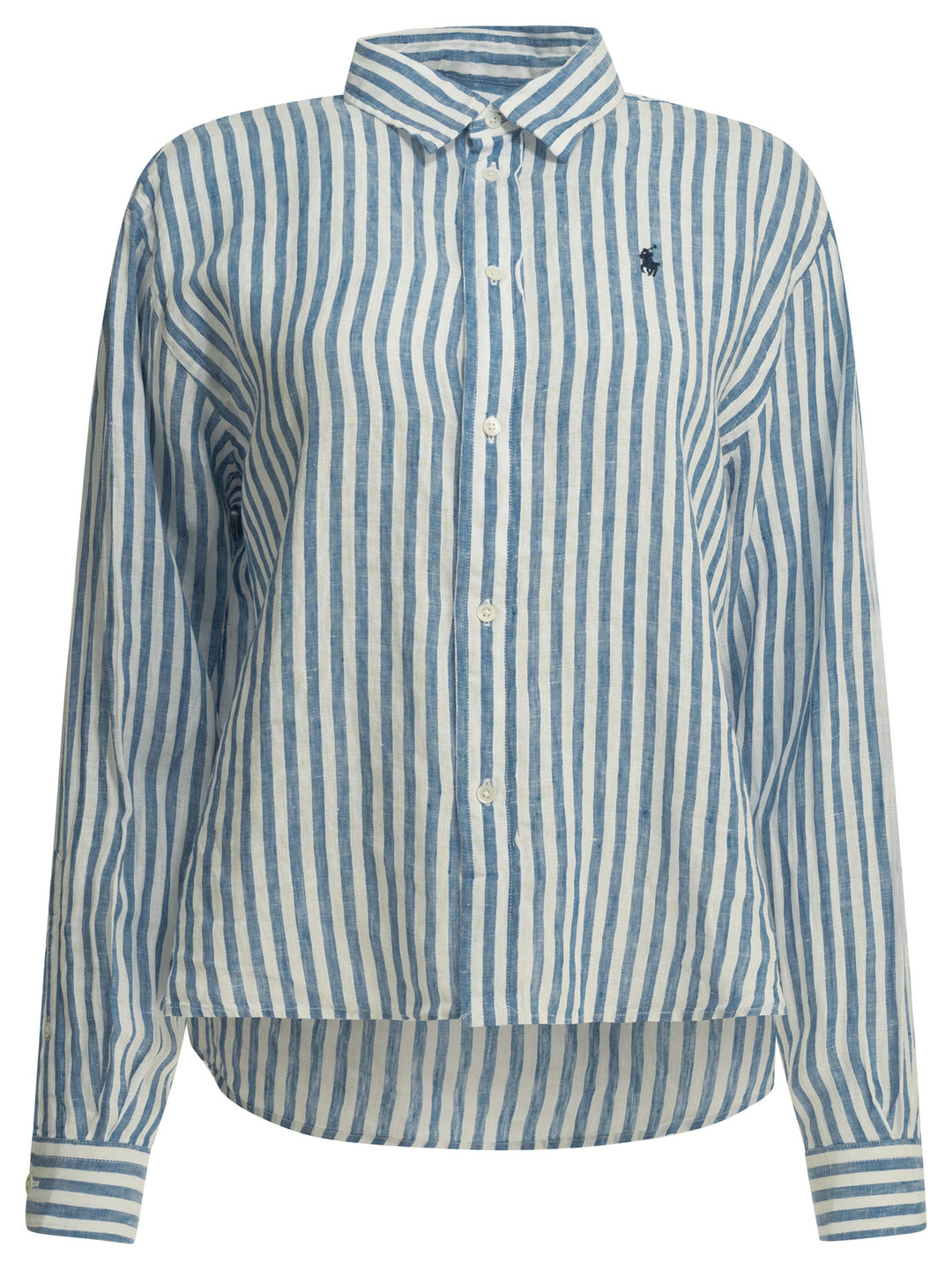 Polo Ralph Lauren Casual Relax Fit Shirt With Logo Shirts - Blu | cbd66214fe5a43fbda72615dfd3bd0796011ce00