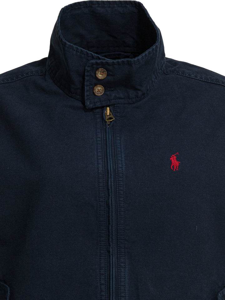 Polo Ralph Lauren Windbreaker Jacket With Pony Jackets and Coats - Blu | 3c158a0e75aeaf83d2f7502d532e3e87ef2dfd6d