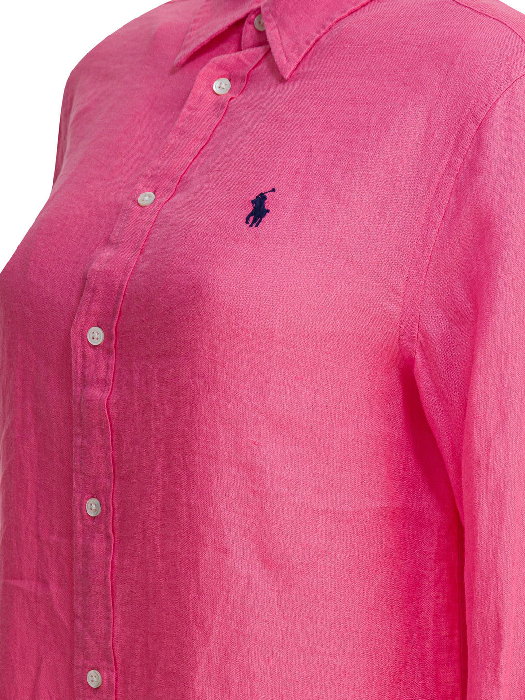 Polo Ralph Lauren Classic-Fit Linen Shirt Shirts - Fucsia | 2f7a6e50fbb0c587e7003ab6354f170bca138dc9