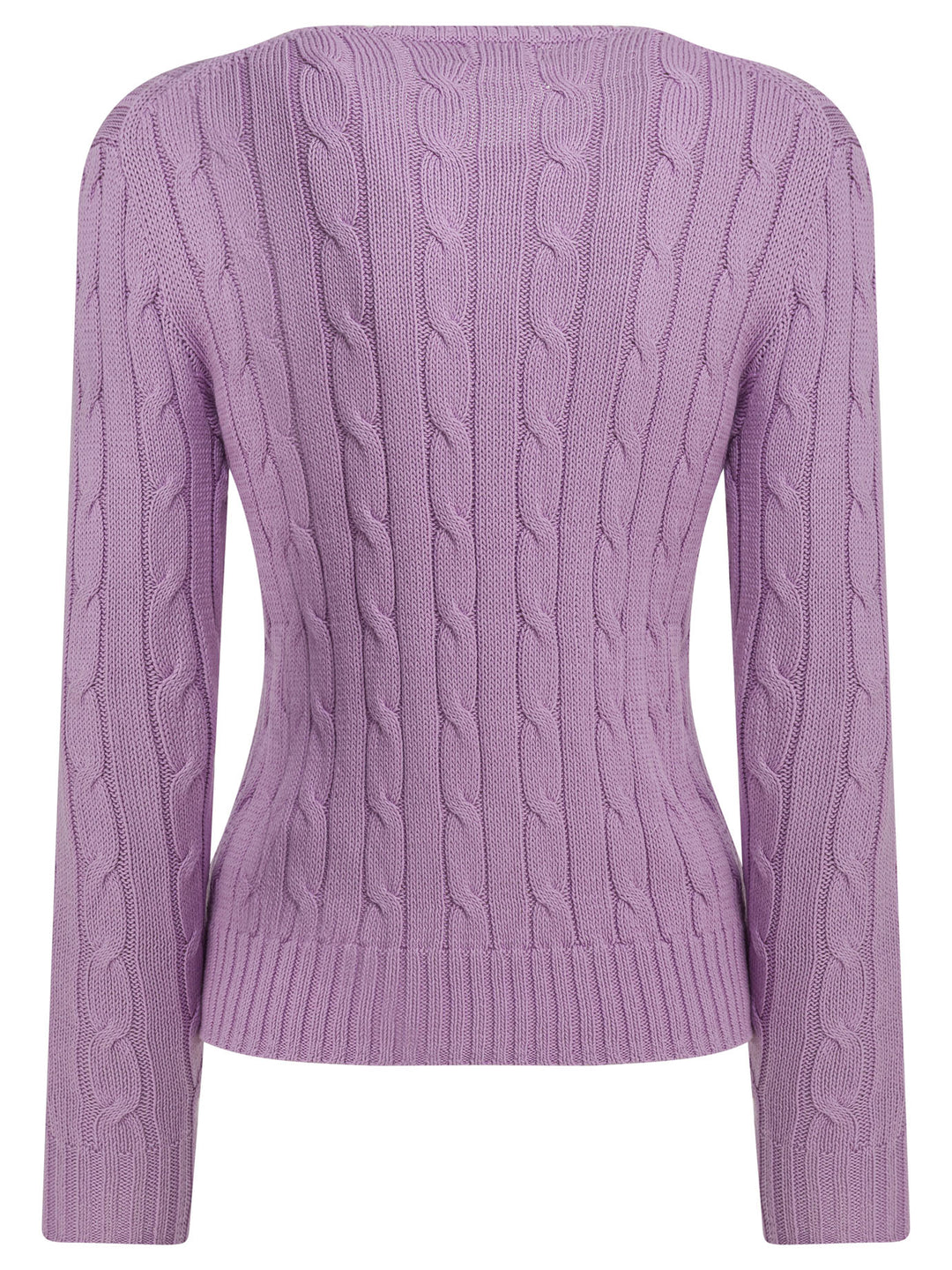 Polo Ralph Lauren Crew-Neck Sweater With Logo Knitwear - Viola | 91c2a93c2fdb149246c7771fa75f9459c392596e