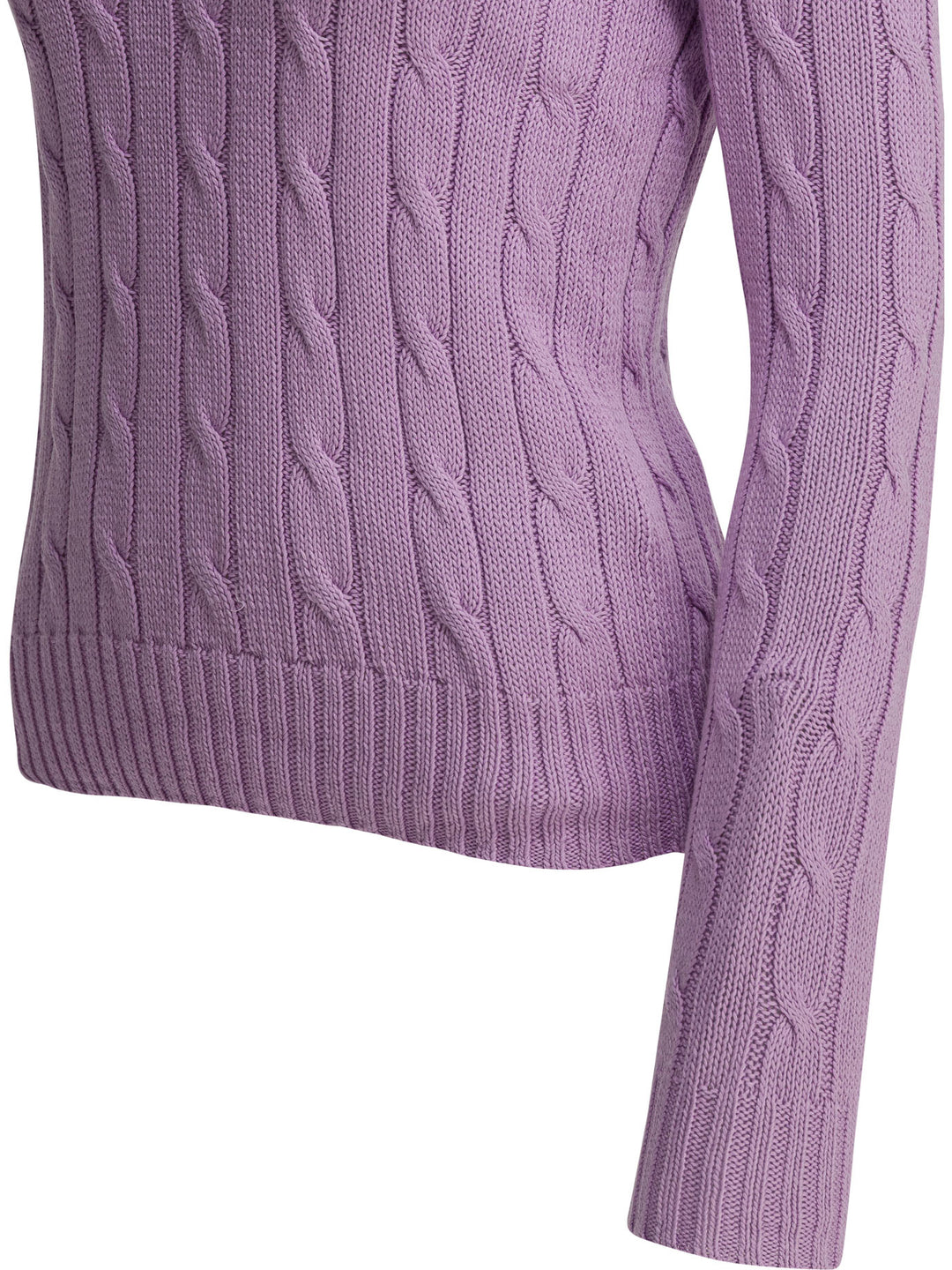 Polo Ralph Lauren Crew-Neck Sweater With Logo Knitwear - Viola | c8958e47e19b5d4b0ea24a34e43b461a2fd5b8e1