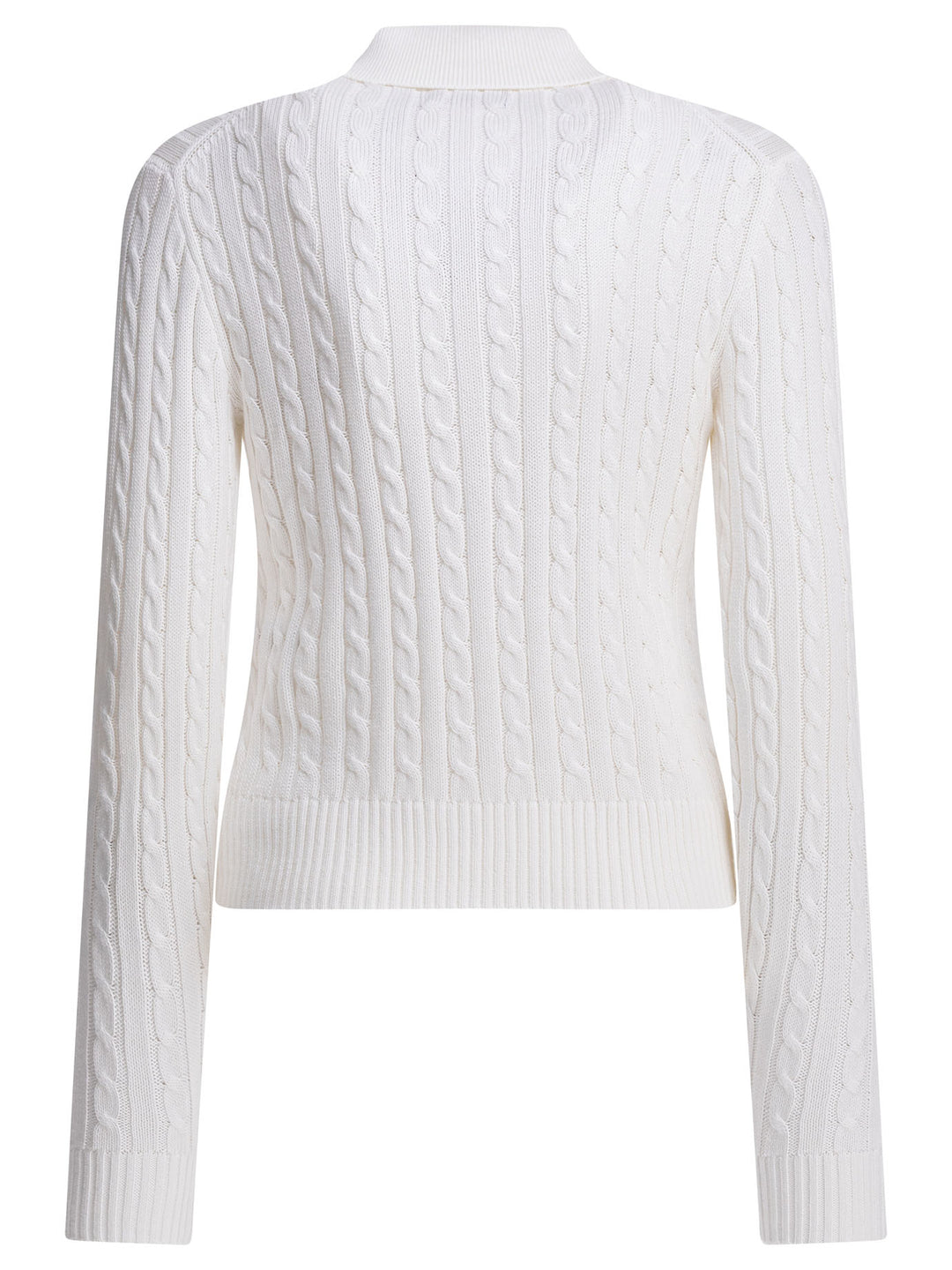 Polo Ralph Lauren Cardigan With Logo Knitwear - Bianco | 08dce8859901c98cc4c527d20d0469445d426a69