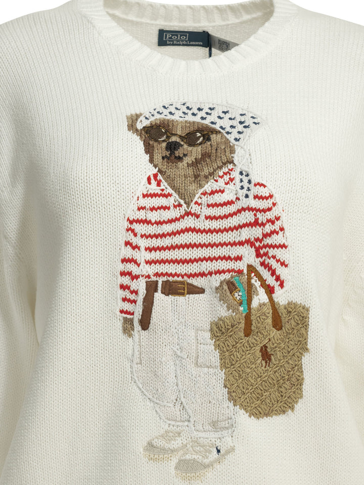 Polo Ralph Lauren Polo Bear Knitwear - Bianco | f124aff6abe2a8afe66a61aa816dba733caf11b3