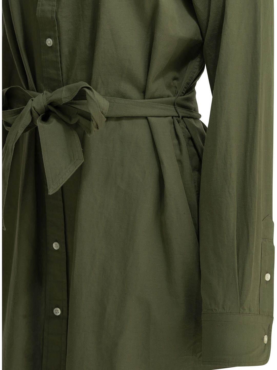 Polo Ralph Lauren Chemisier Midi Dress With Logo Abiti - Verde | 4a6126175c469d38caea8447aa58407d4263b6ad
