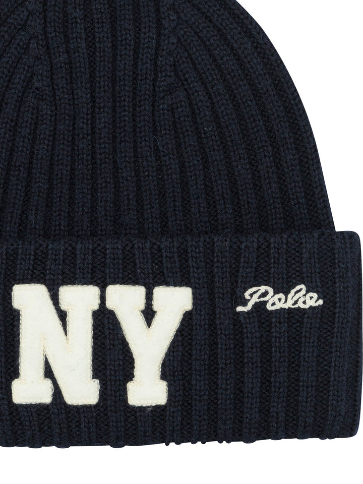Polo Ralph Lauren Wool Beanie Cappelli - Blu | 012a84995c97d2c2d0a1c6b8ccdfe6e3ce4fbccc
