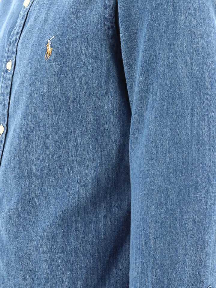Polo Ralph Lauren Oxford Shirts - Blu | 157a5f06b365497b7f75721fbe0ba0ebc0fc230d