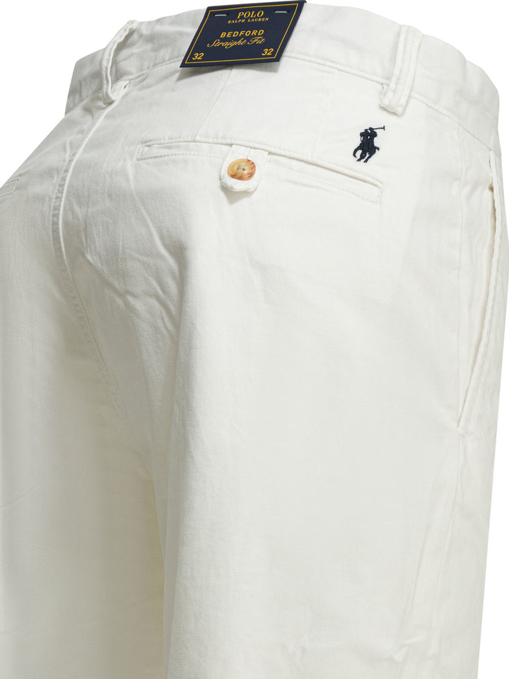 Polo Ralph Lauren Bedford Trousers - Bianco | 399431bdbfd3a3104f698273af4276a83374fcb3