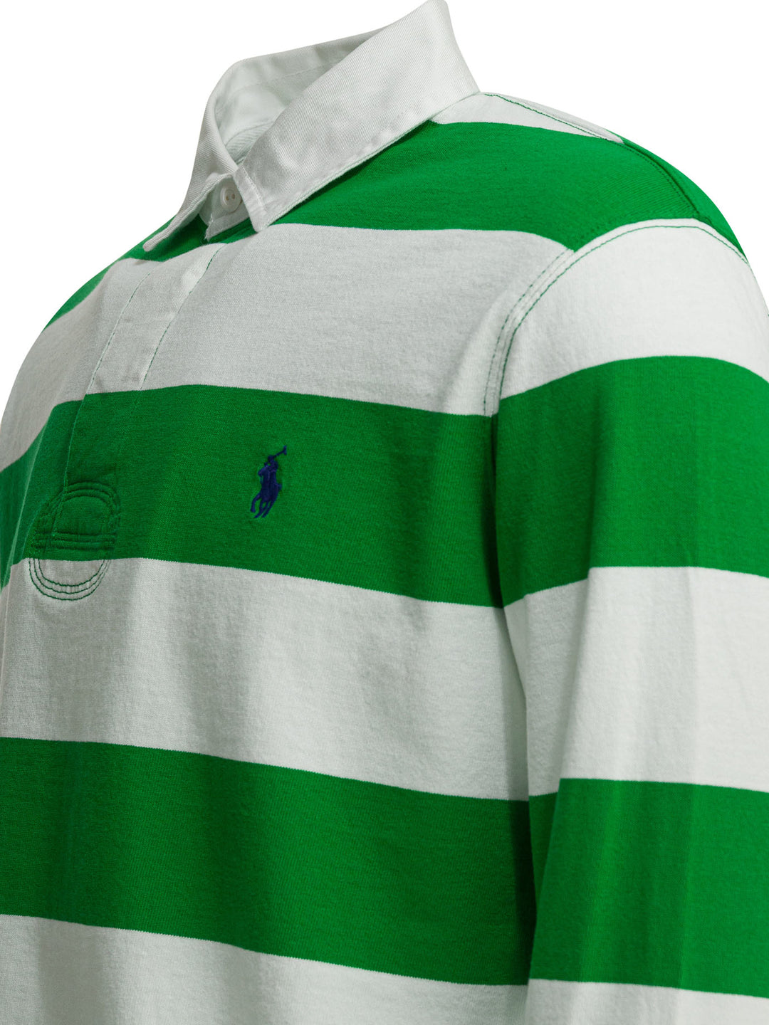 Polo Ralph Lauren Polo Shirt With Buttons And Logo Polo shirts - Verde | 258b58090f9879fe979a111a32d22d7747563755