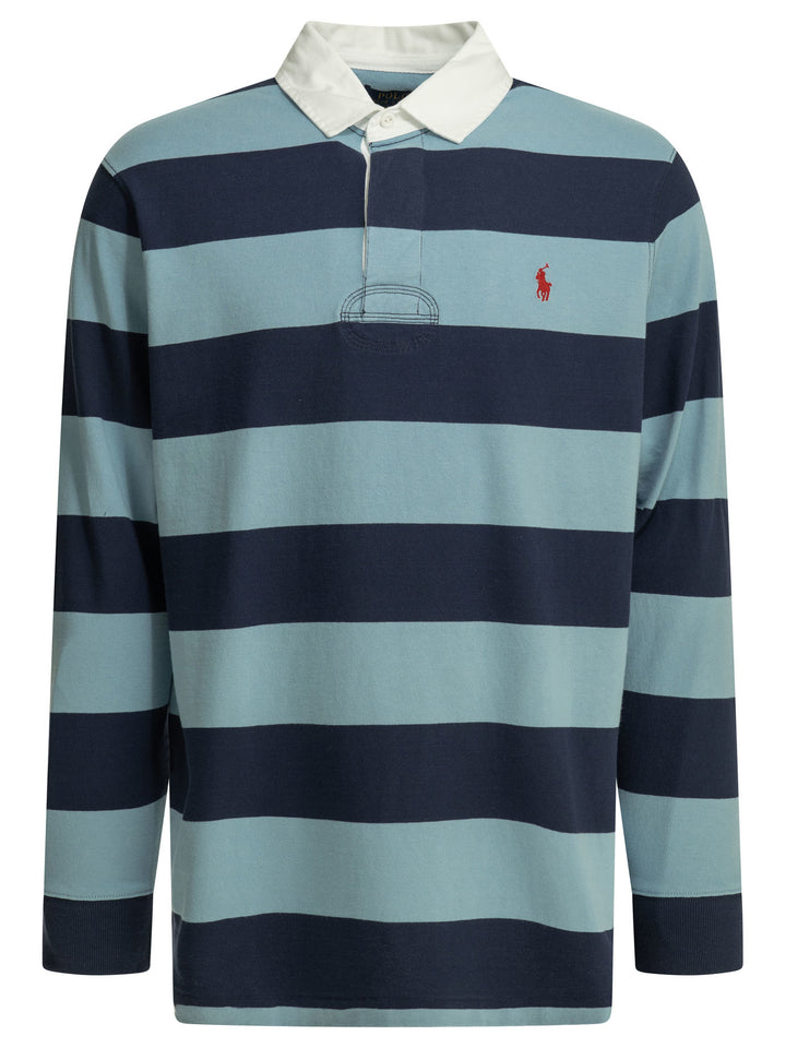 Polo Ralph Lauren Polo Shirt With Buttons Polo shirts - Blu | e9387bd878abcbab1c98b594d3841f205136bee0