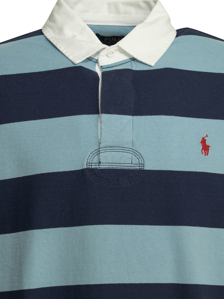 Polo Ralph Lauren Polo Shirt With Buttons Polo shirts - Blu | ebde10110343d152a7b5139abcce412bfce42f8a