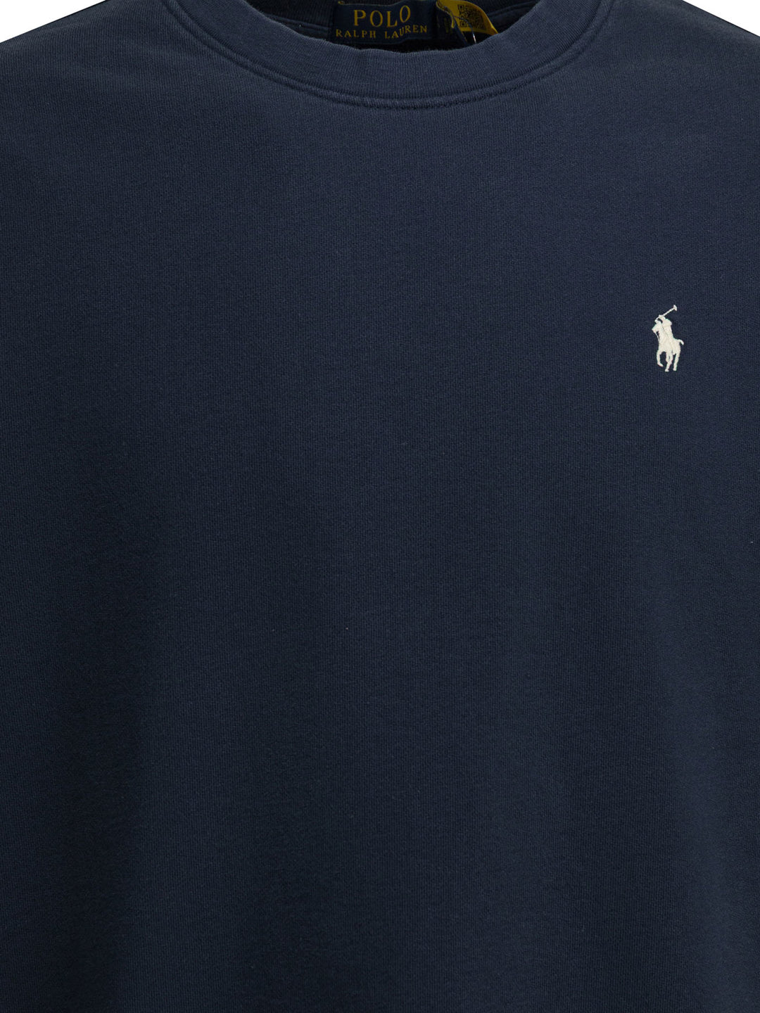 Polo Ralph Lauren Crewneck Sweatshirt With Logo Sweatshirts - Blu | d80bf37d190e62a1de639569df8ad67704ac3a18