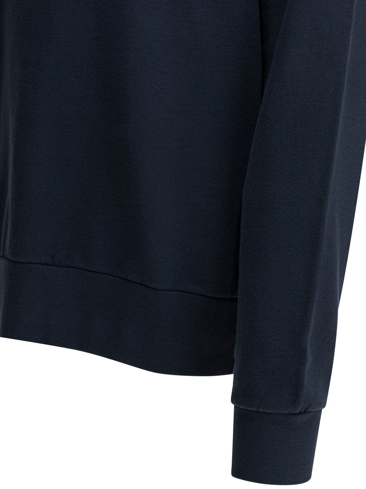 Polo Ralph Lauren Crewneck Sweatshirt With Logo Sweatshirts - Blu | 0e751c8c8755c7d91390d1ecd20908b16c2facab