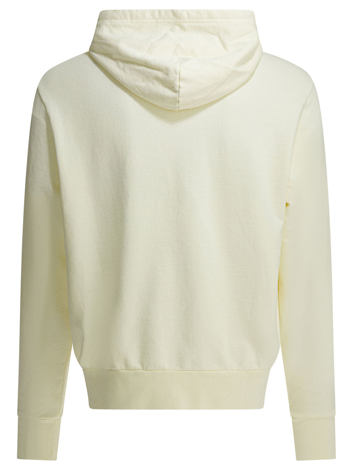 Polo Ralph Lauren Sweatshirt With Zipper And Logo Sweatshirts - Bianco | 396d851138bf03e40966dae3075b3e9926206186
