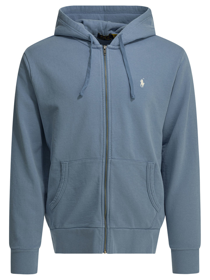 Polo Ralph Lauren Hoodie With Logo Sweatshirts - Light blue | a37f6f213c62e74ebf4f9def35dc4d4390f8360e